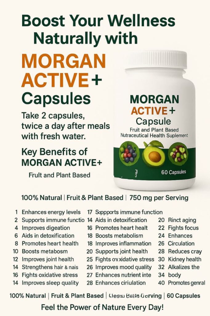 6. Morgan Active Plus Capsule
