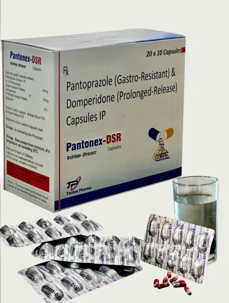 pantoprazole Gastro resistant and domperidone prolonged release capsules IP